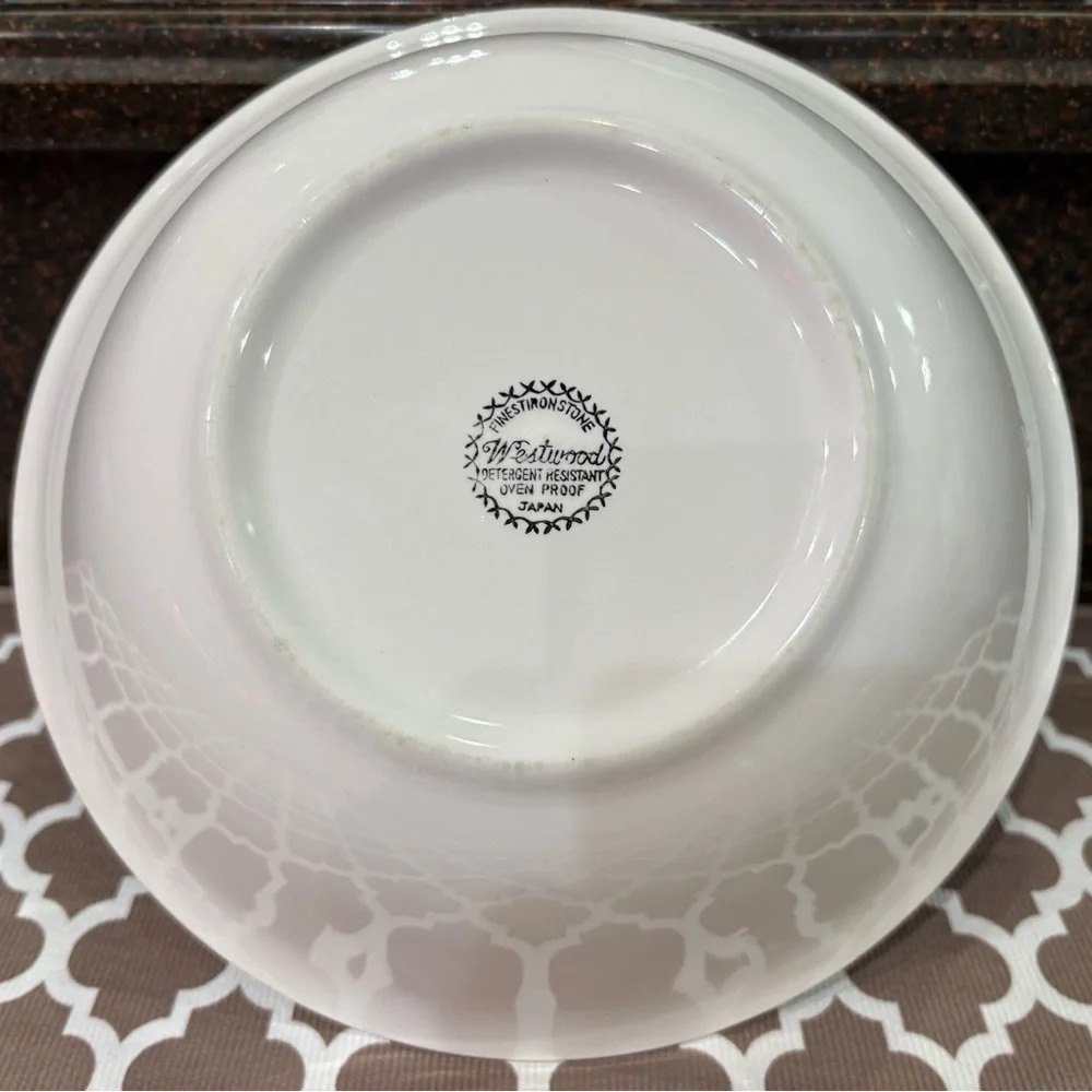 Westwood Finest Ironstone Hand Painted Vegetable Bowl